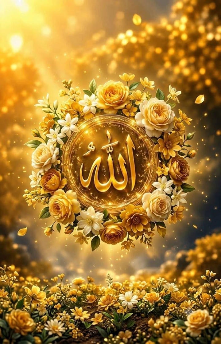 red rose Allah name DP English