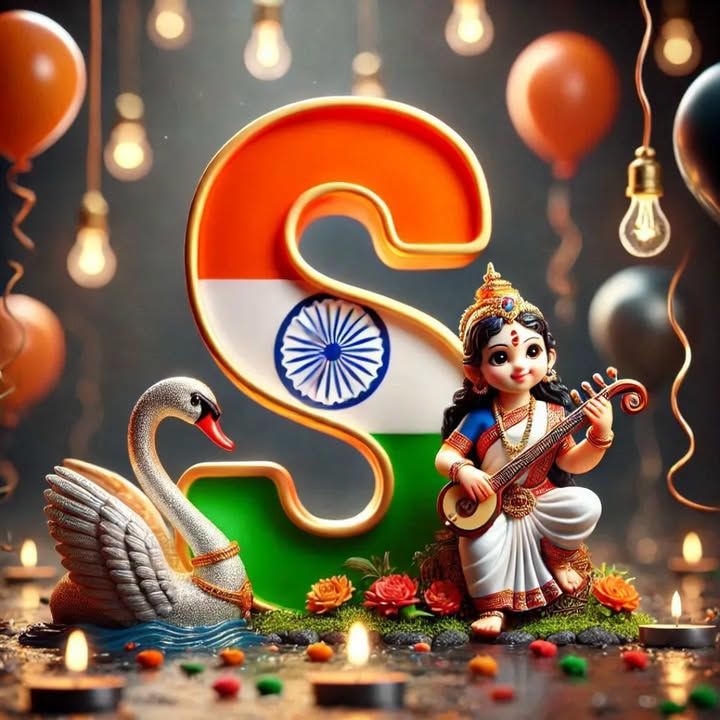 s alphabet tricolor image hd