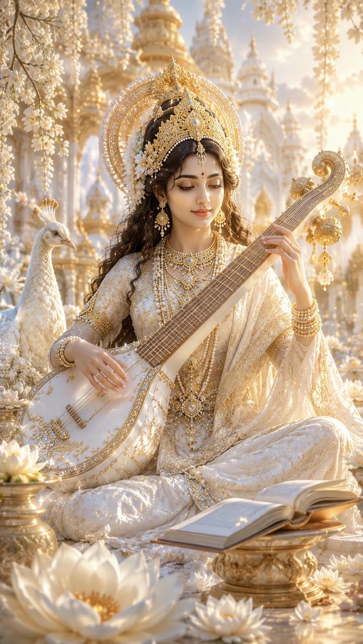 saraswati maa pic