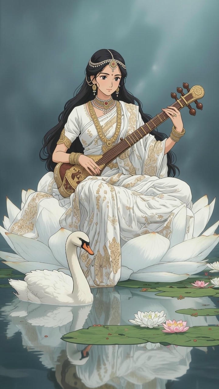 saraswati mata photo