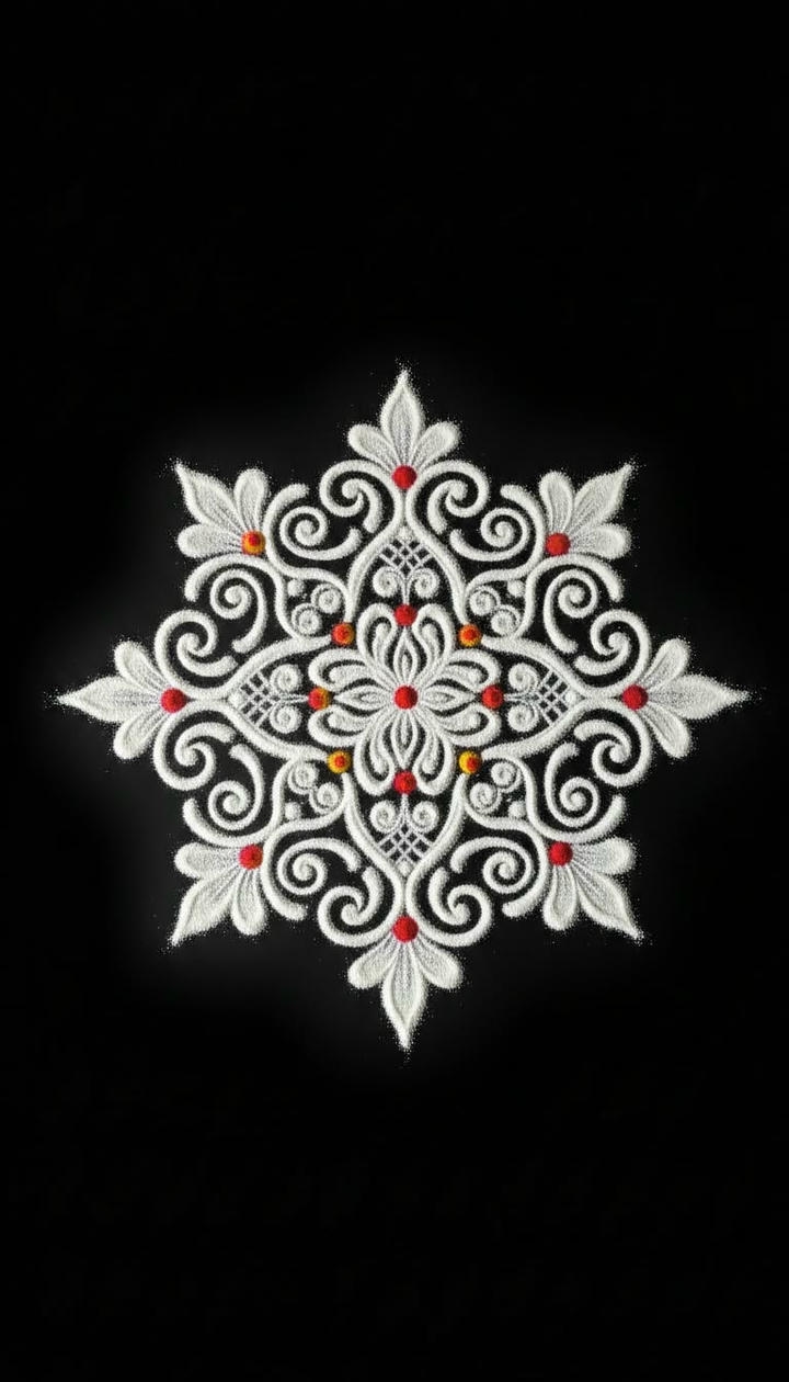 small dasara rangoli designs