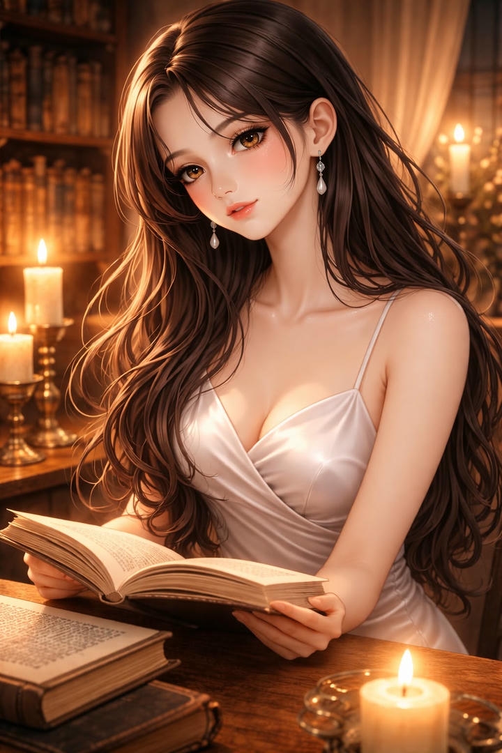 stylish anime girl dp