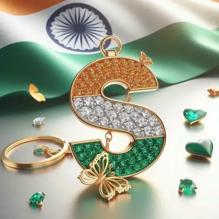 stylish s name tiranga dp