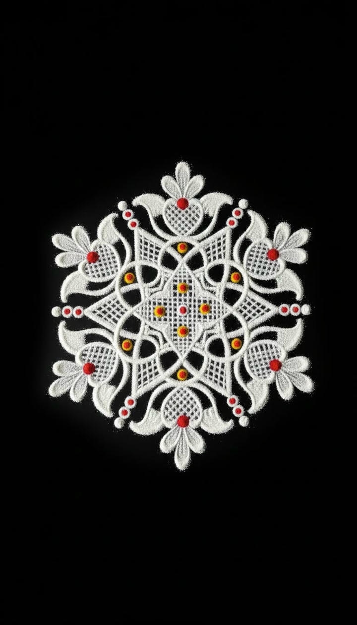 traditional dasara rangoli