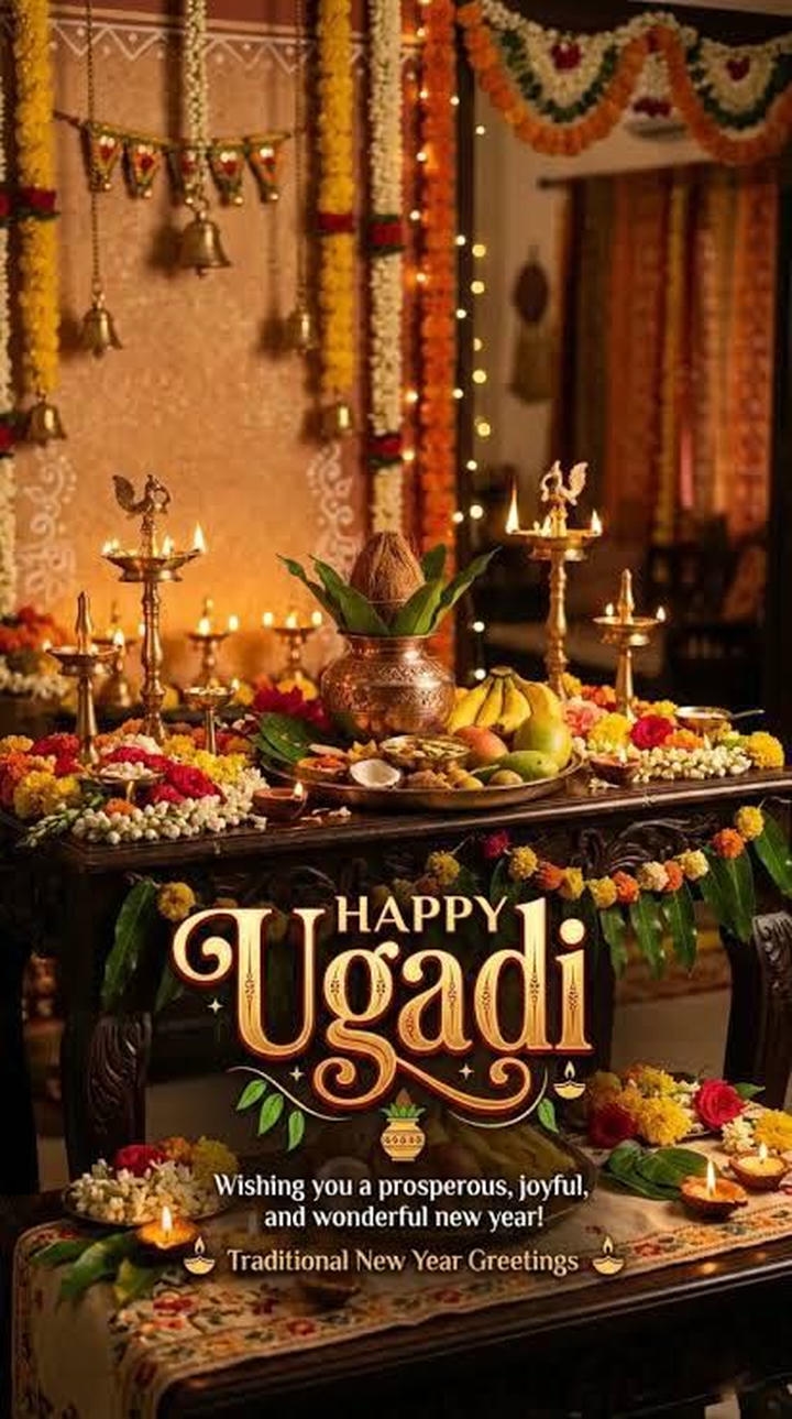 ugadi festival banner